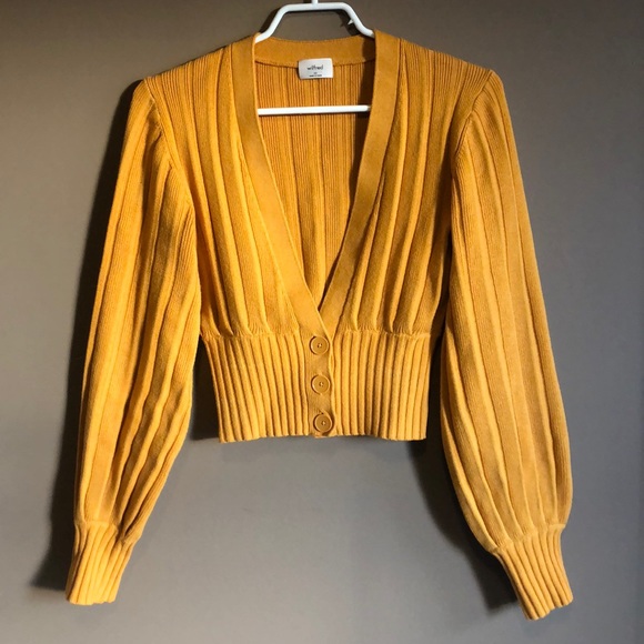 Aritzia Wilfred New Plunge Front Cardigan - Picture 2 of 5